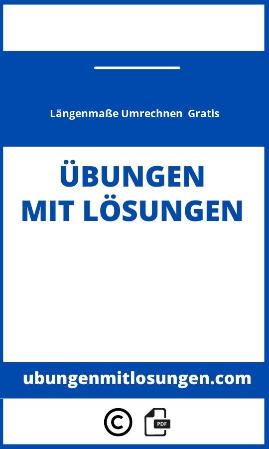 Längenmaße Umrechnen Übungen Gratis